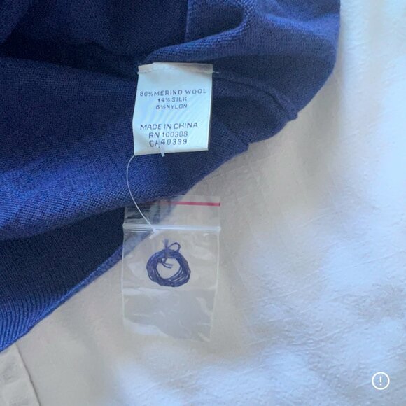 Peter Millar Men's Crown Soft Suede Trim Quarter-Zip Sweater - Picture 9 of 9